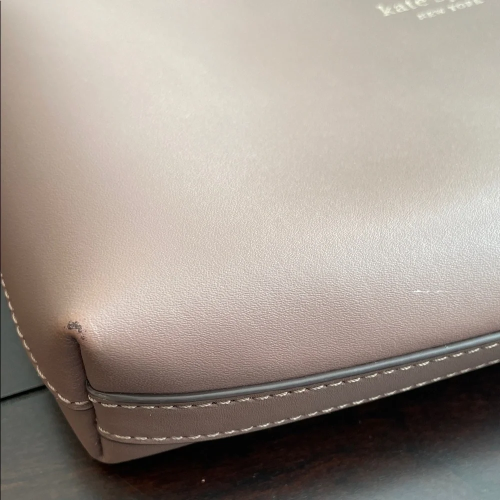 Kate Spade Mauve / Taupe Crossbody Bag - Picture 6 of 12